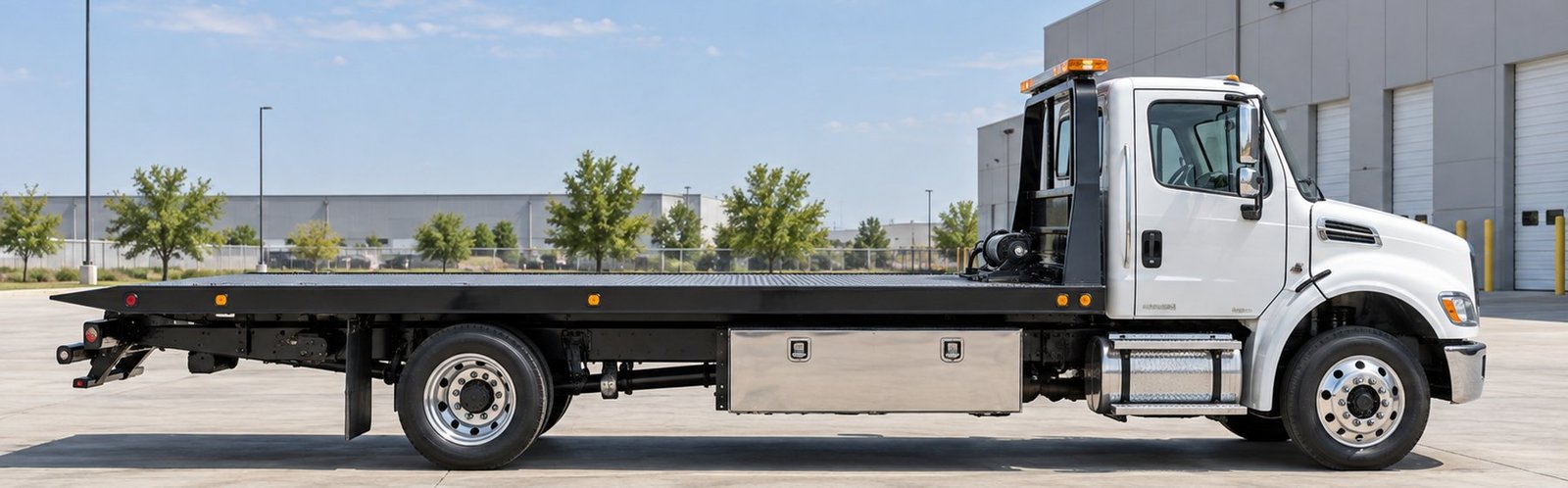 Flatbed carrier, side profile