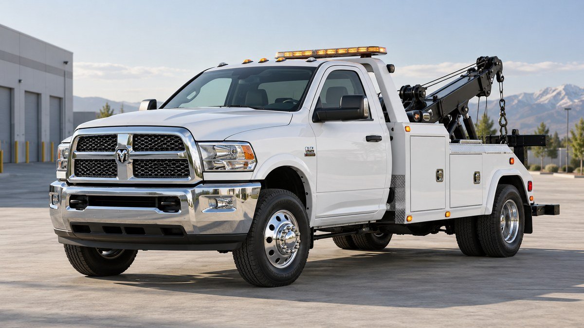 Light-duty wheel-lift wrecker